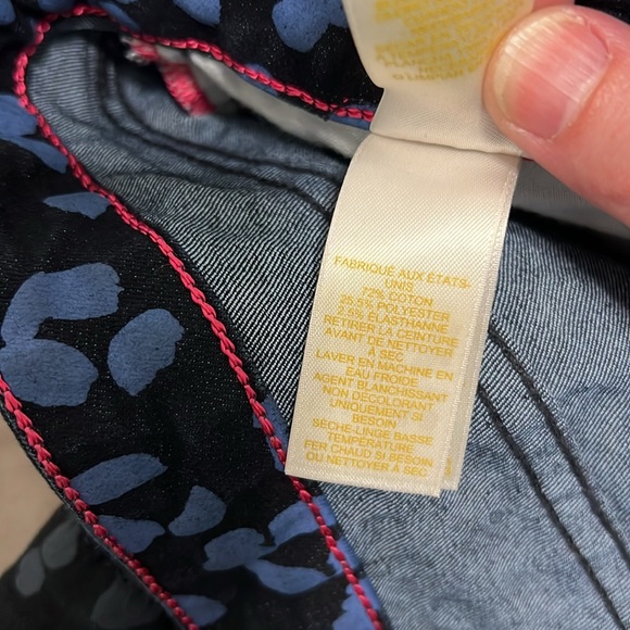 Kate Spade Women’s Broome Street Cheetah Patterned Jeans / Size 32 / Made in USA - Picture 11 of 11